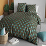 Voir la diapositive 2 : ATELIER DU COTON Parure housse de couette imprimée 100% coton 57fils ROMANA