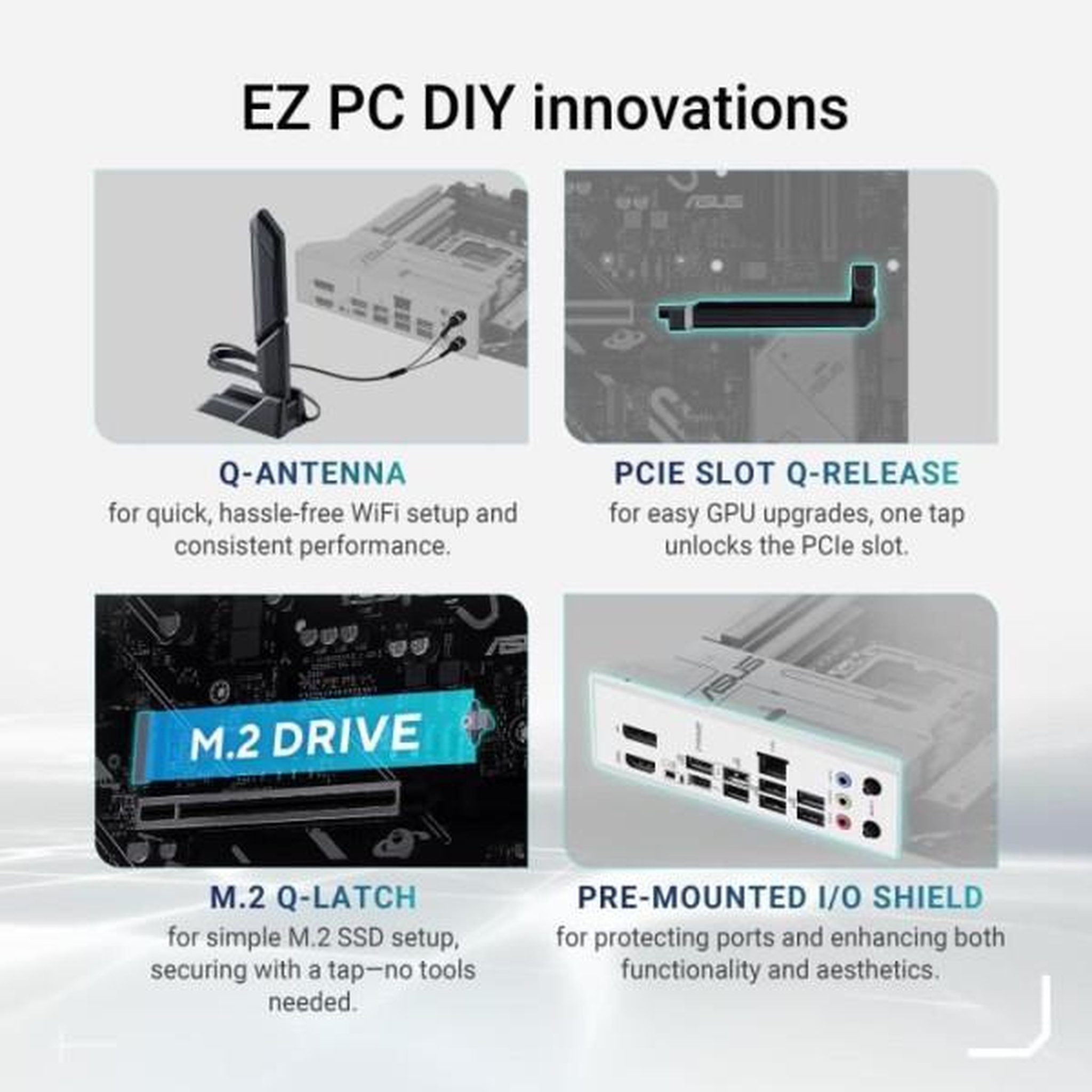Voir la diapositive 5 : ASUS Carte mere - ASUS - PRIME Z890-P - Socket LGA1851 - PCIe 5.0 - RGB