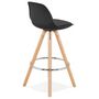 Voir la diapositive 3 : Paris Prix Tabouret de Bar  Bjarki  85cm Noir