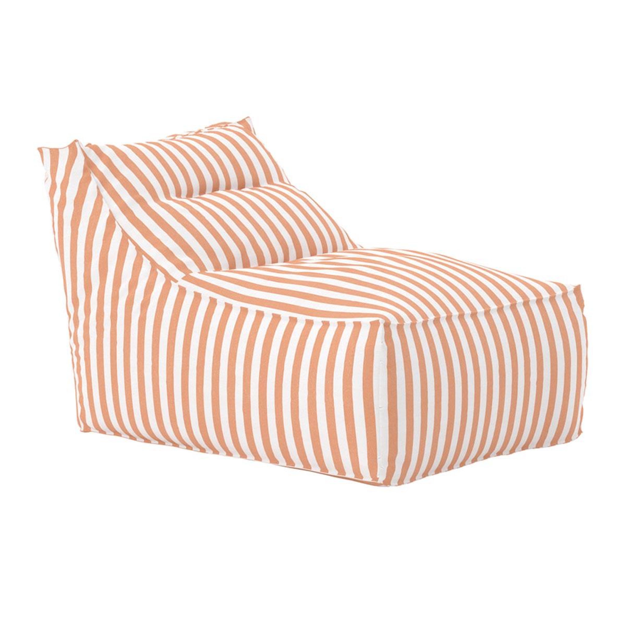 Paris Prix Bain de soleil à rayures  redang  118cm orange & blanc
