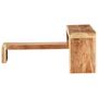 Voir la diapositive 4 : VIDAXL Meubles TV 2 pcs Bois d'acacia massif