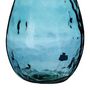 Voir la diapositive 4 : FORNORD Vase Lou verre recyclé bleu 12L D25 H47