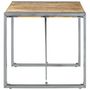 Voir la diapositive 3 : VIDAXL Table a manger 80x80x75 cm bois de manguier brut