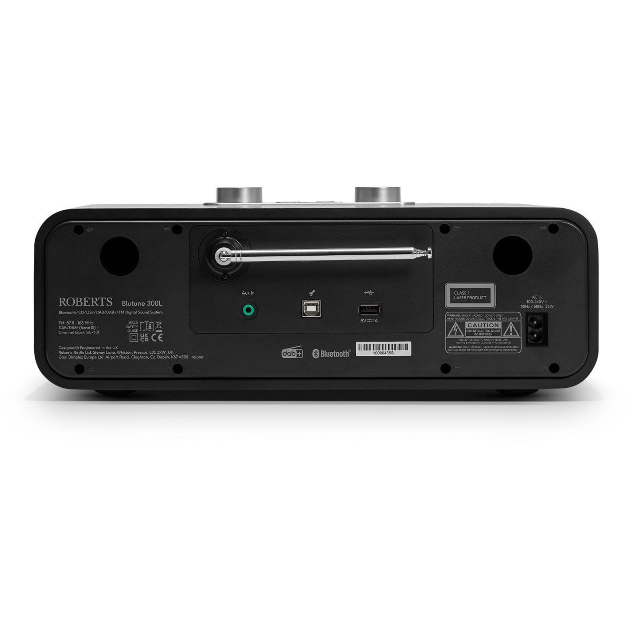 Voir la diapositive 5 : ROBERTS Radio DAB BLUTUNE 300LE BOIS NOIR
