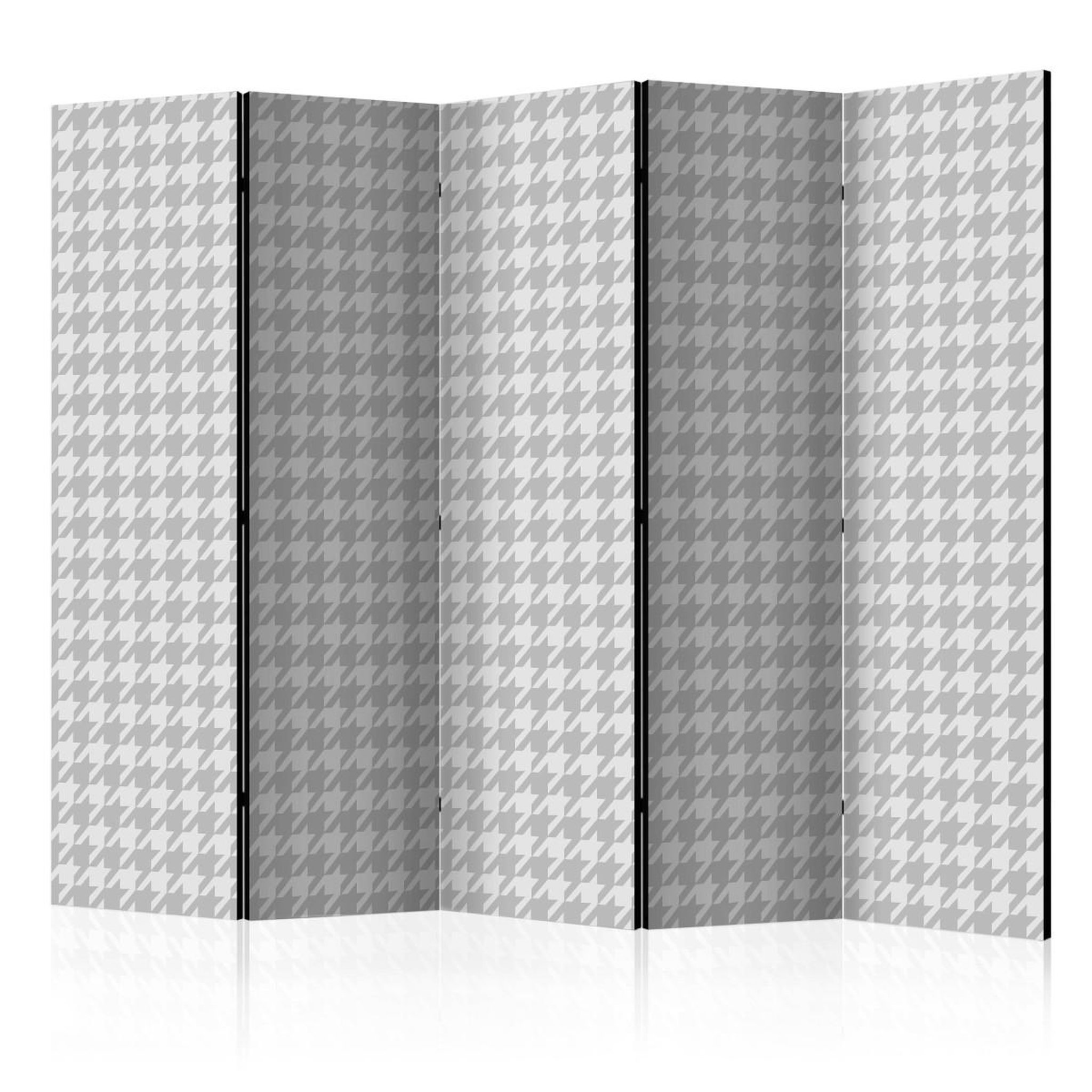 Paris Prix Paravent 5 volets  dogtooth check  172x225cm
