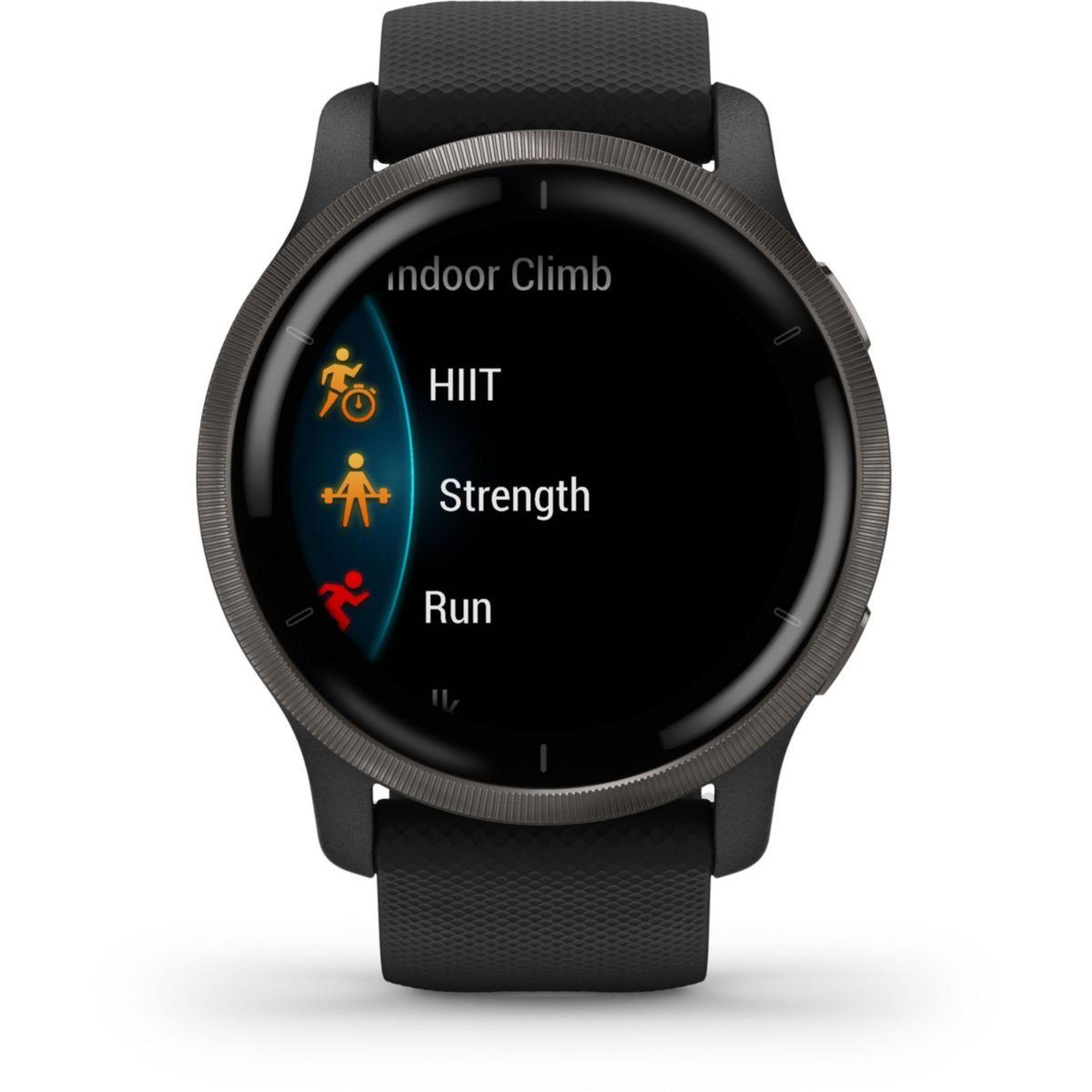 Voir la diapositive 5 : GARMIN Montre sport Venu 2 Grey avec bracelet noir