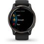 Voir la diapositive 5 : GARMIN Montre sport Venu 2 Grey avec bracelet noir
