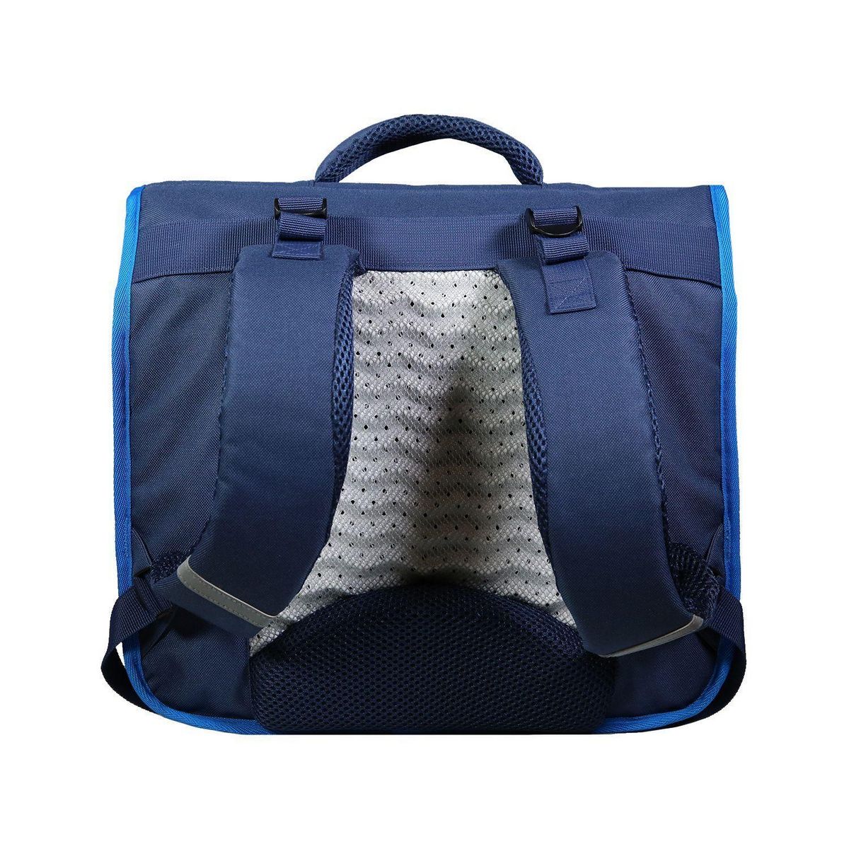 Bagtrotter BAGTROTTER Cartable 38 cm Phileas Dinosaures Bleu - Le Plus Confortable des Cartables - Ergonomie/Confort/Sécurité - Système Smart Comfort