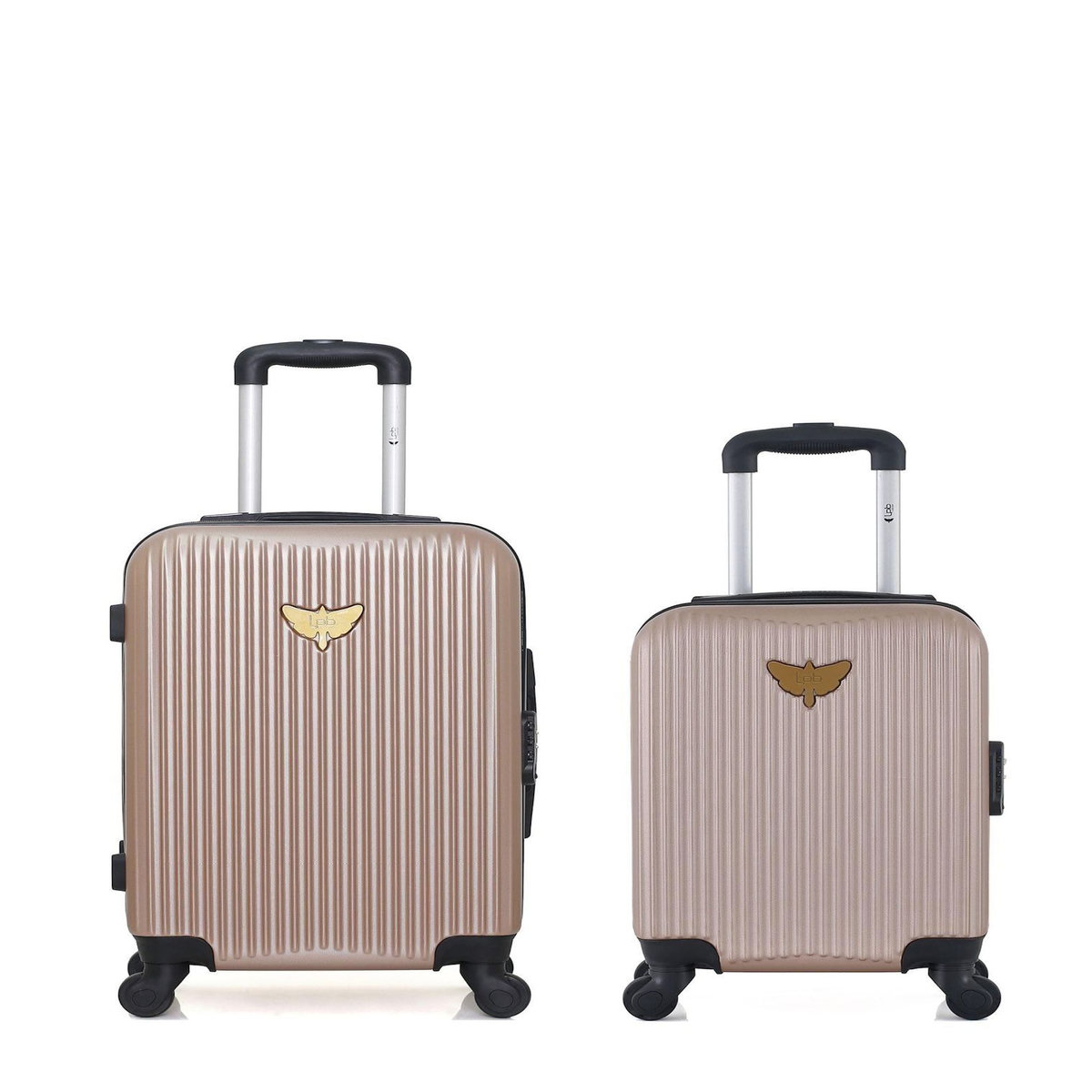 LES P'TITES BOMBES LPB LPB LUGGAGE - LOT DE 2 - Valises cabine et cabine XXS AGATA