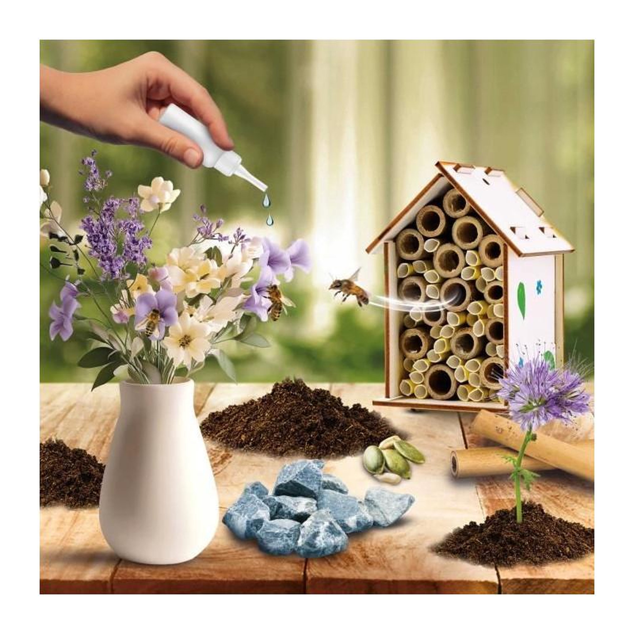 Voir la diapositive 4 : LISCIANI GIOCHI Laboratoire des abeilles - Kit Scientifique - I'M A GENIUS - Expériences variées