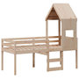 Voir la diapositive 3 : VIDAXL Lit haut sans matelas 90x190 cm bois de pin massif