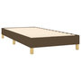 Voir la diapositive 5 : VIDAXL Sommier a lattes de lit et matelas et LED Marron fonce 80x200cm
