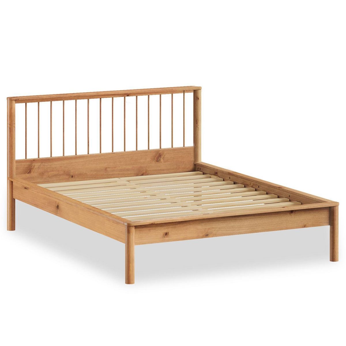 IDIMEX Lit 140 x 200 avec sommier APOANA en bois massif