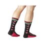 Voir la diapositive 5 : FREEGUN Lot de 4 Paires de Chaussettes de ville homme Fantaisie Fruts