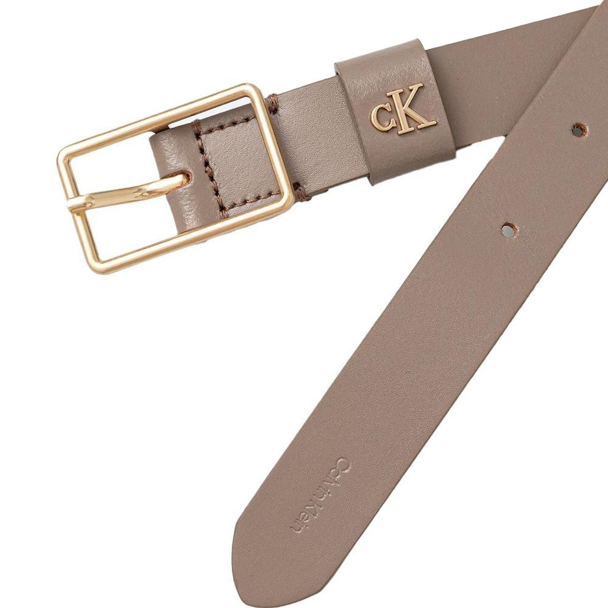 Vero Moda Ceinture Taupe Femme Calvin Klein Square Buckle