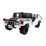 Jamara CaDA Humvee 1:24 blanc Bricks