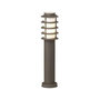 Voir la diapositive 3 : BRILLIANT Borne d'extérieur LED H51cm Oskar - BRILLIANT - Marron Rouille - Design Contemporain