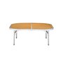 Voir la diapositive 1 : KINGCAMP Table de camping pliable avec poignée de transport - Kingcamp - Forme arrondie