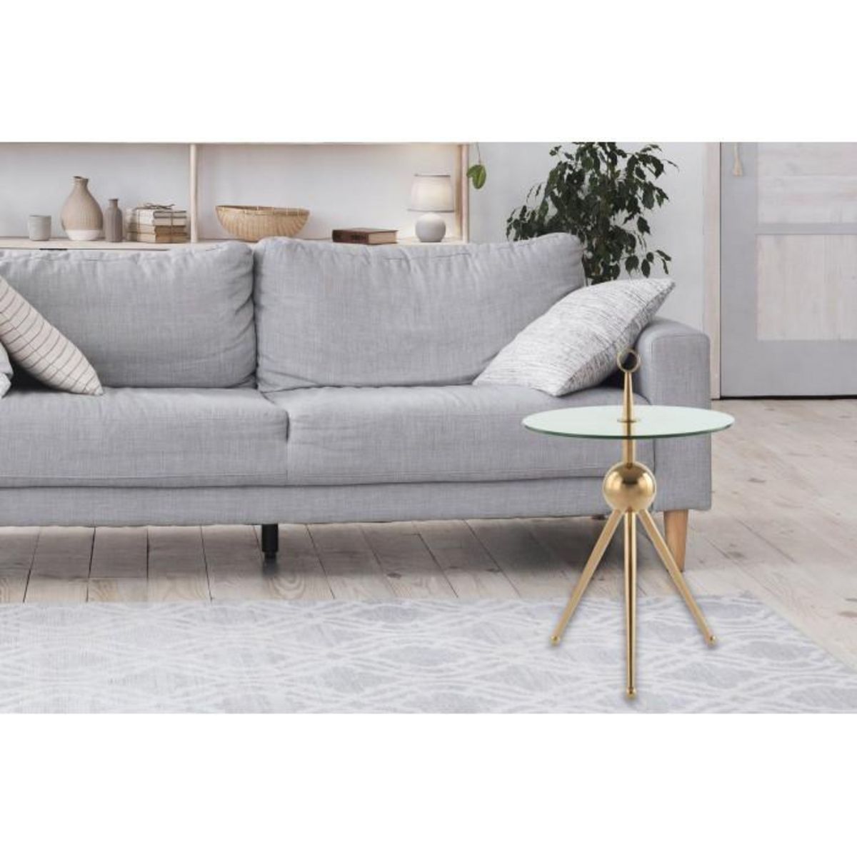 Paris Prix Table d'Appoint Design  Rodriga  53cm Rose