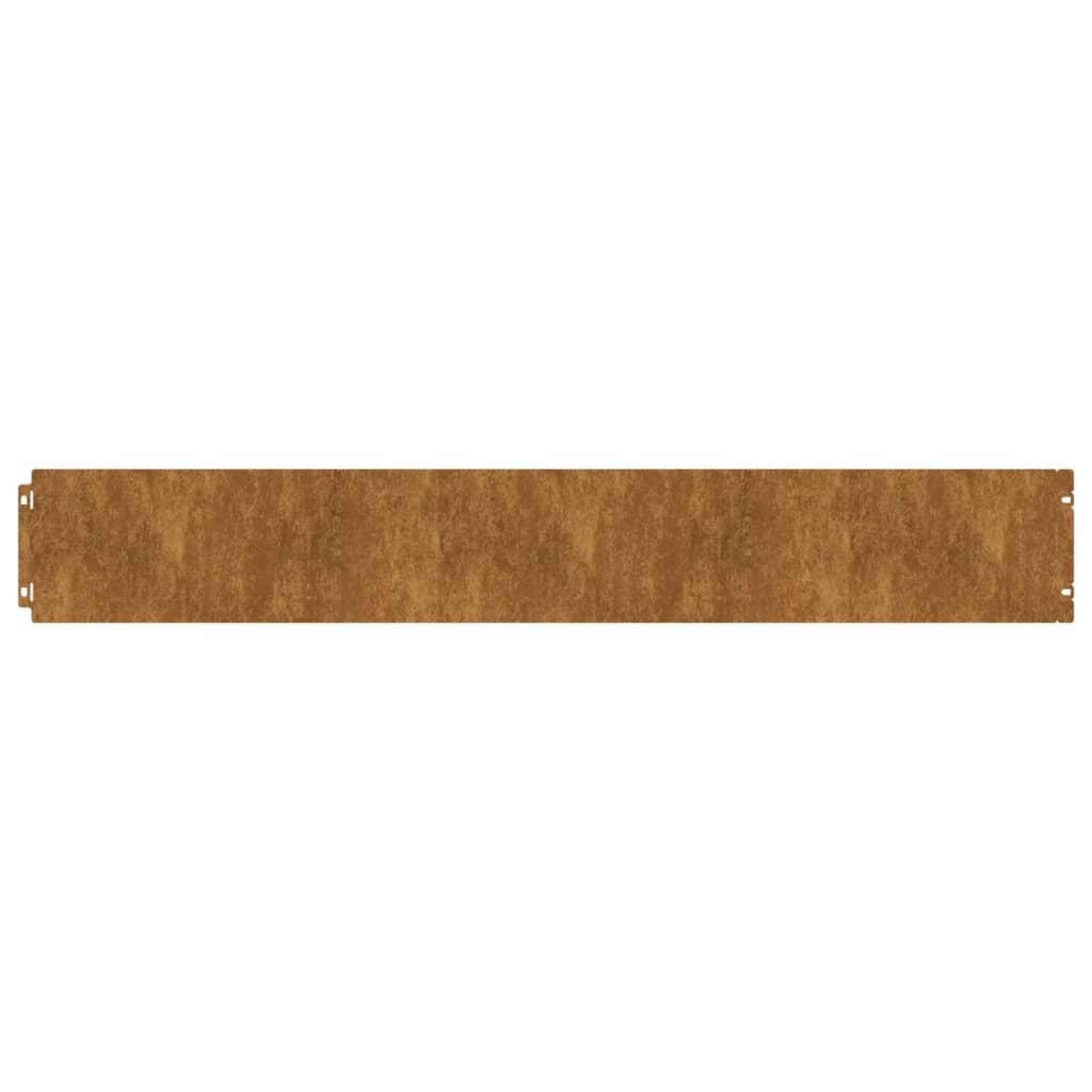 Voir la diapositive 3 : VIDAXL Bordures de pelouse 10 pcs 15x103 cm acier corten flexible