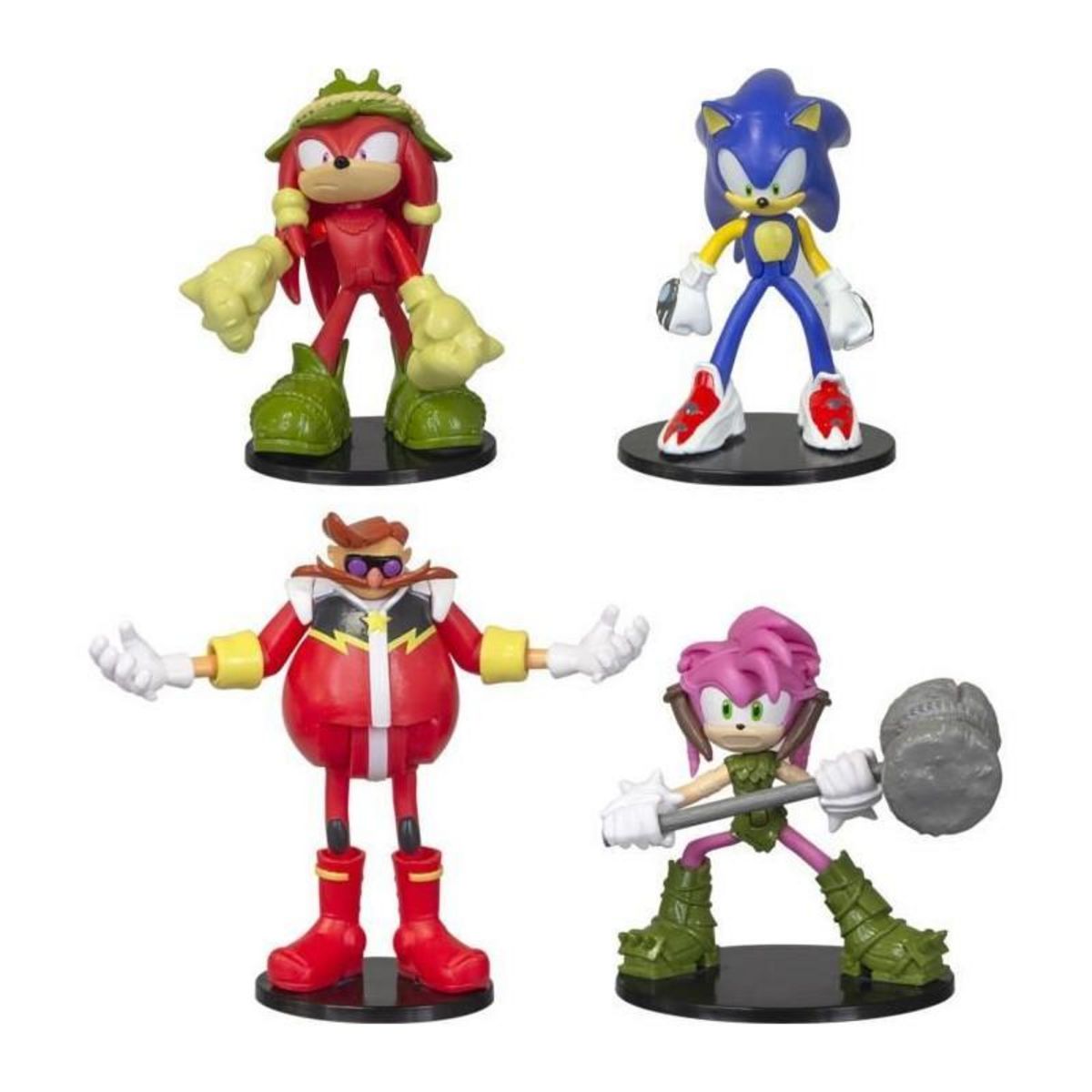 LANSAY SONIC - 4 FIGURINES ARTICULÉES - 7,5 CM (ASST)
