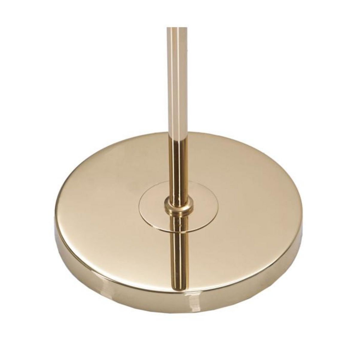 Paris Prix Lampadaire en Métal  Move  161cm Or & Blanc