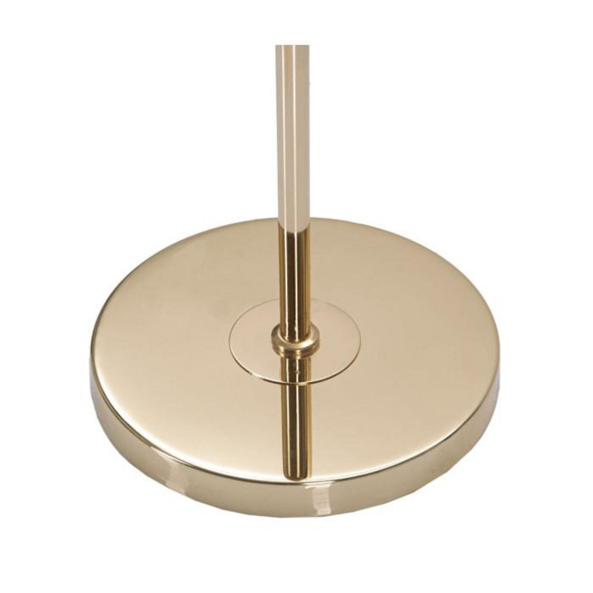 Paris Prix Lampadaire en Métal  Move  161cm Or & Blanc