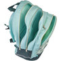 Voir la diapositive 4 : AUCHAN Sac à dos 2 compartiments 43 cm bleu Tropical Move