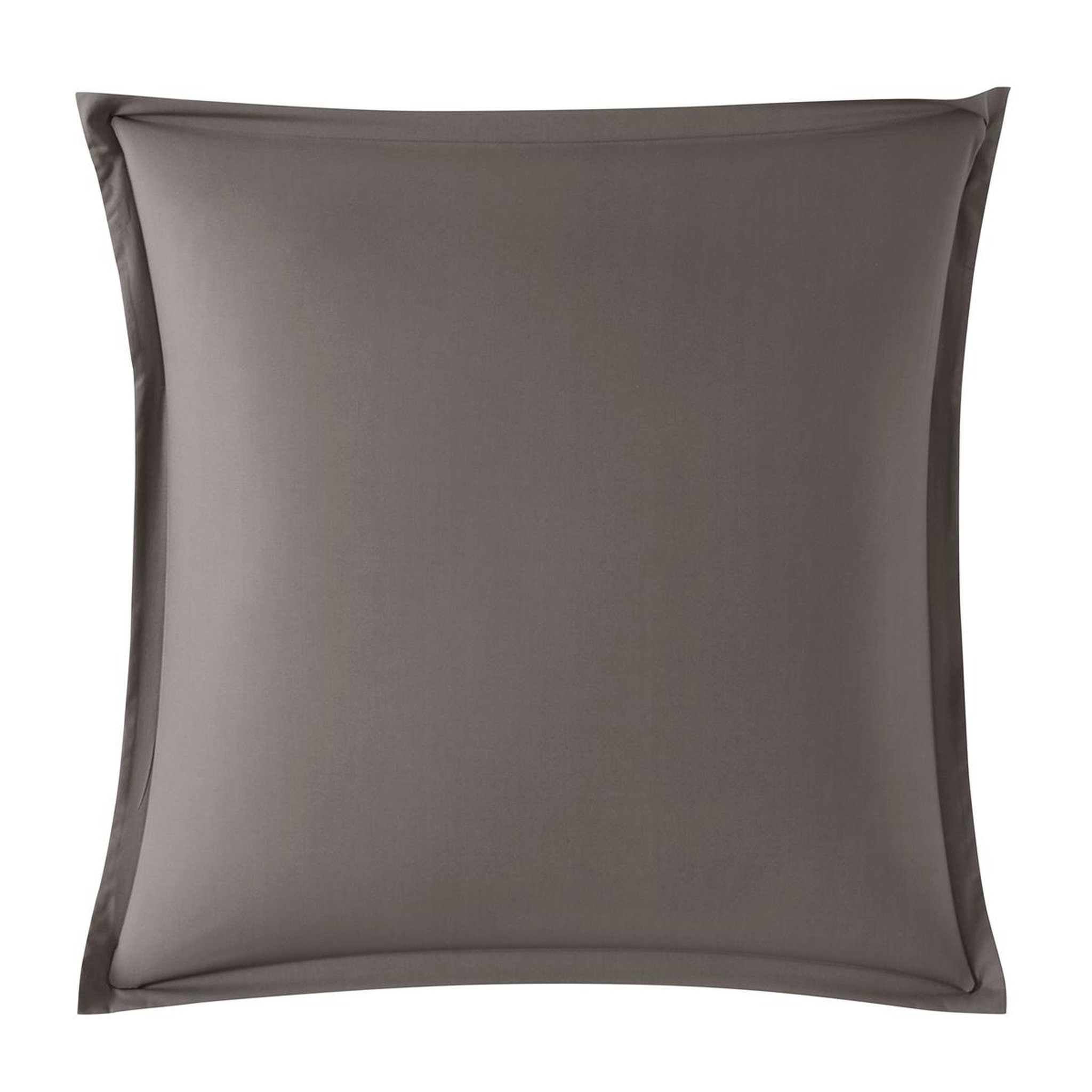DODO Taie d'oreiller influence percale granit. Coloris disponibles : Gris