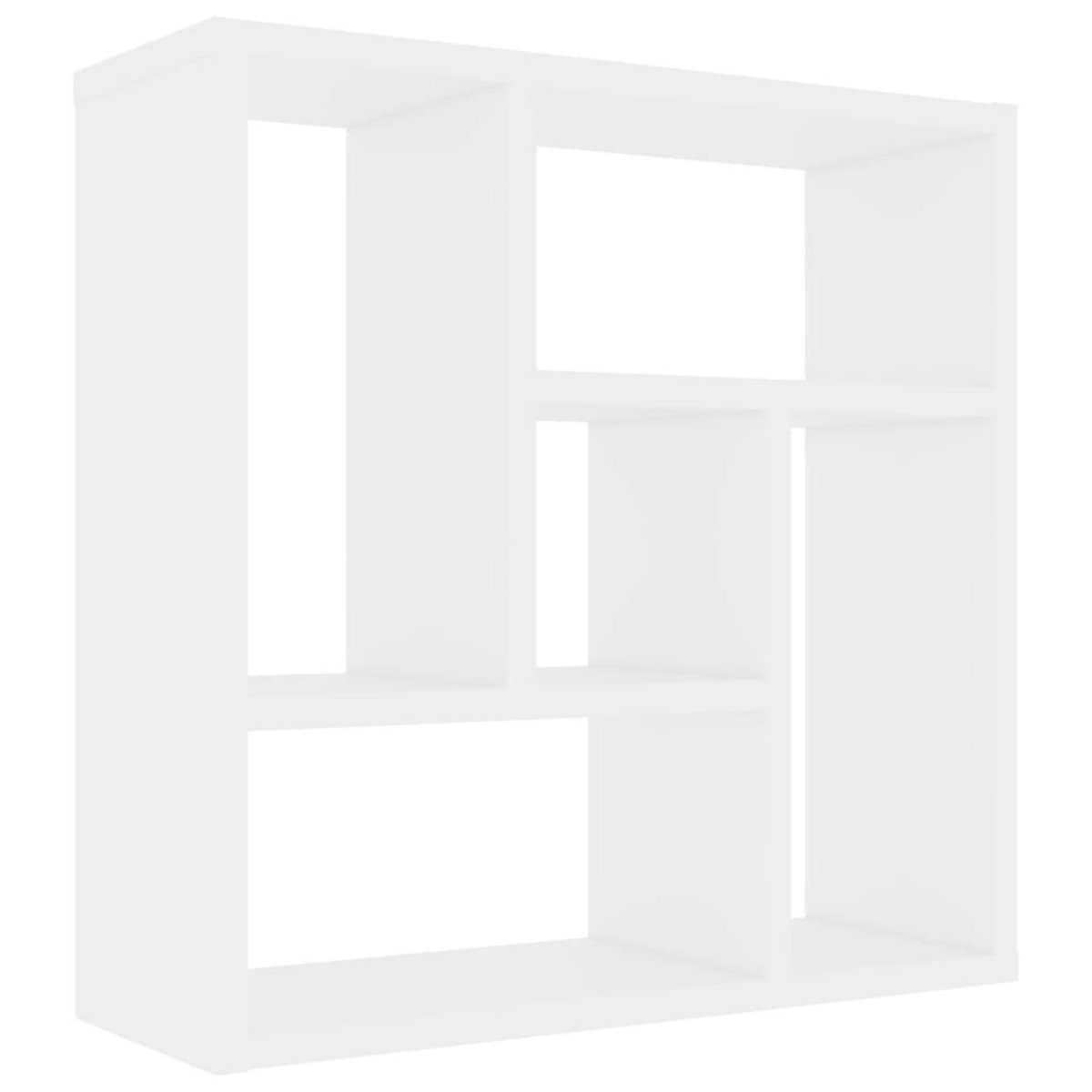 VIDAXL Etagere murale Blanc 45,1x16x45,1 cm Bois d'ingenierie