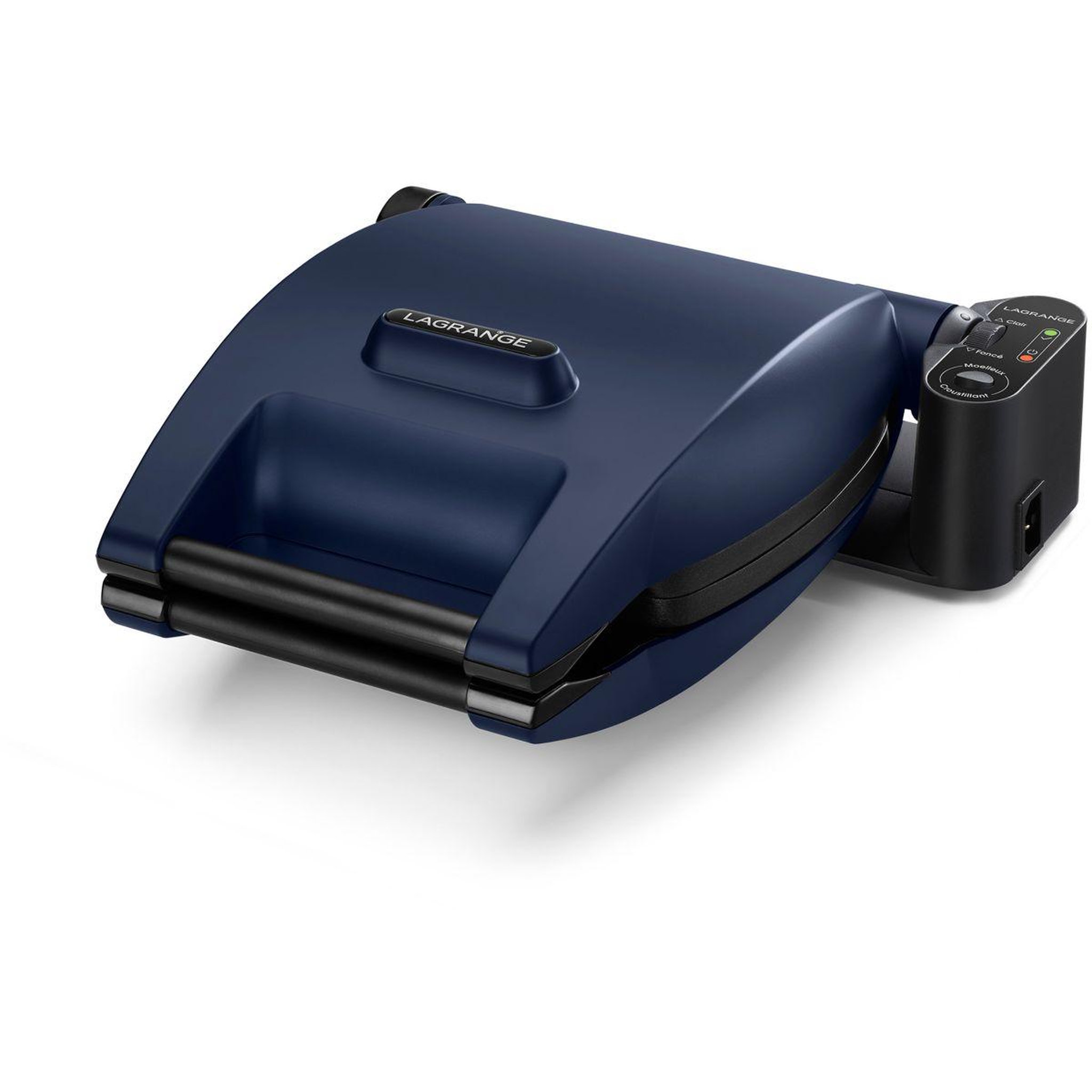 Voir la diapositive 2 : LAGRANGE Gaufrier premium gaufres bleu abysse g + cm