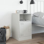 Voir la diapositive 3 : VIDAXL Table de chevet blanc 34,5x39x62 cm acier