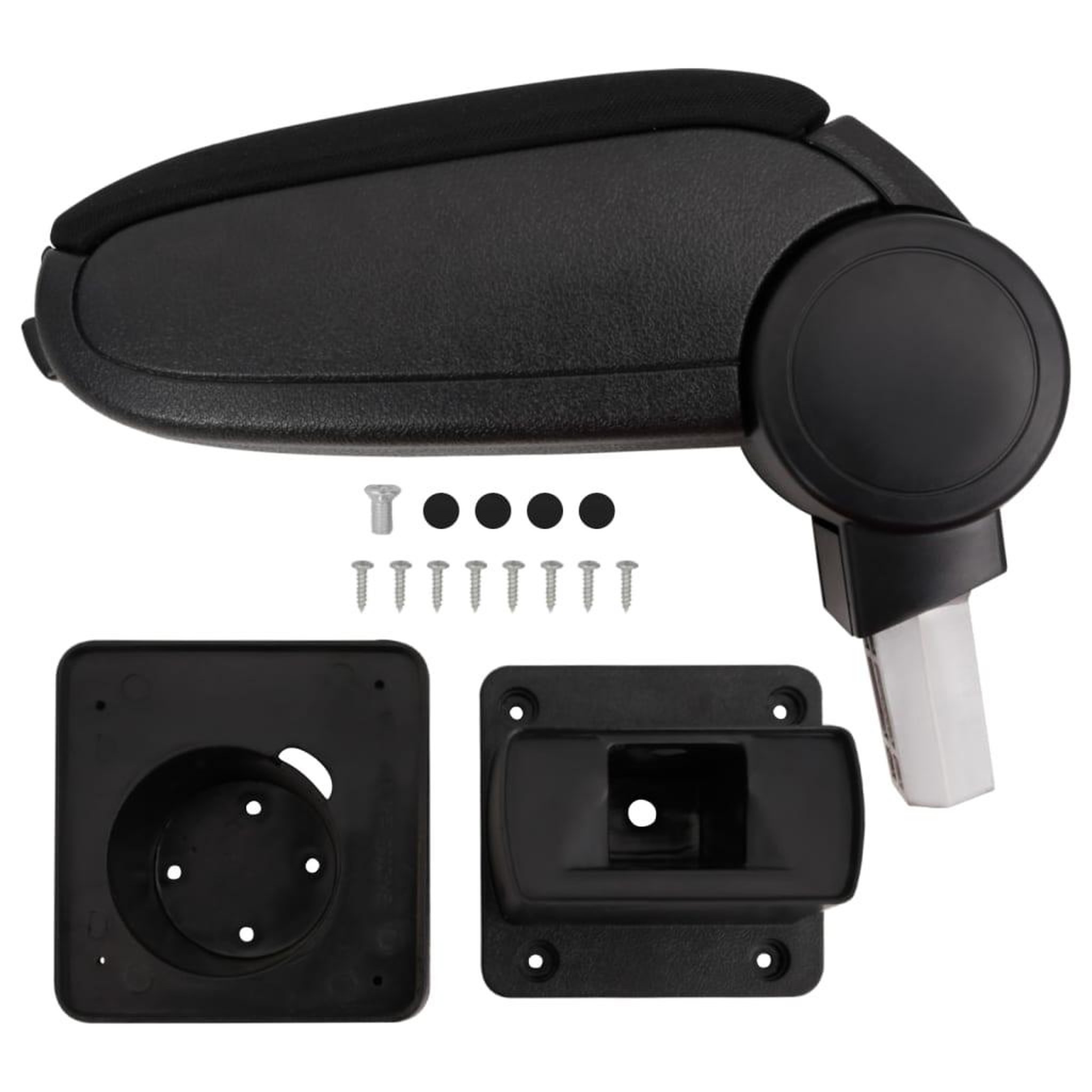VIDAXL Accoudoir de voiture noir 13x31,5x(29-51) cm ABS