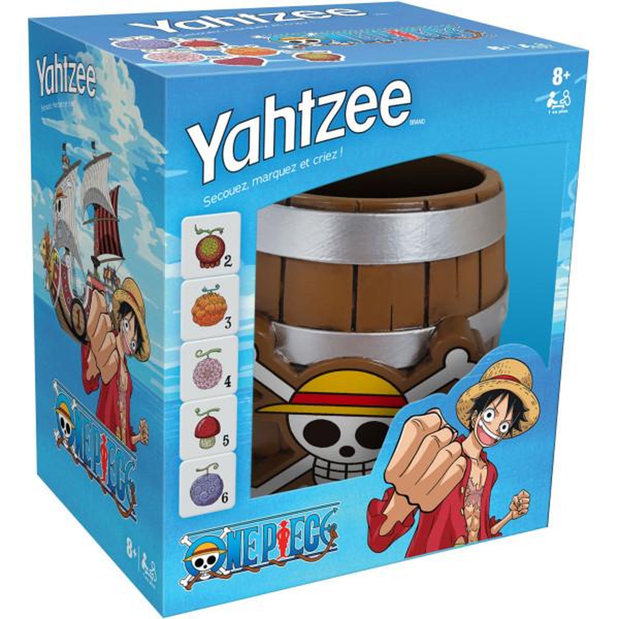 Voir la diapositive 6 : Winning Moves YAHTZEE One Piece - Jeu de société - WINNING MOVES - Des 8 ans
