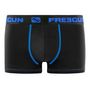 Voir la diapositive 5 : FREEGUN Lot de 4 Boxers homme coton Bleu