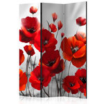 Paris Prix Paravent 3 Volets  Poppies in the Moonlight II  135x172cm