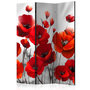 Voir la diapositive 1 : Paris Prix Paravent 3 Volets  Poppies in the Moonlight II  135x172cm