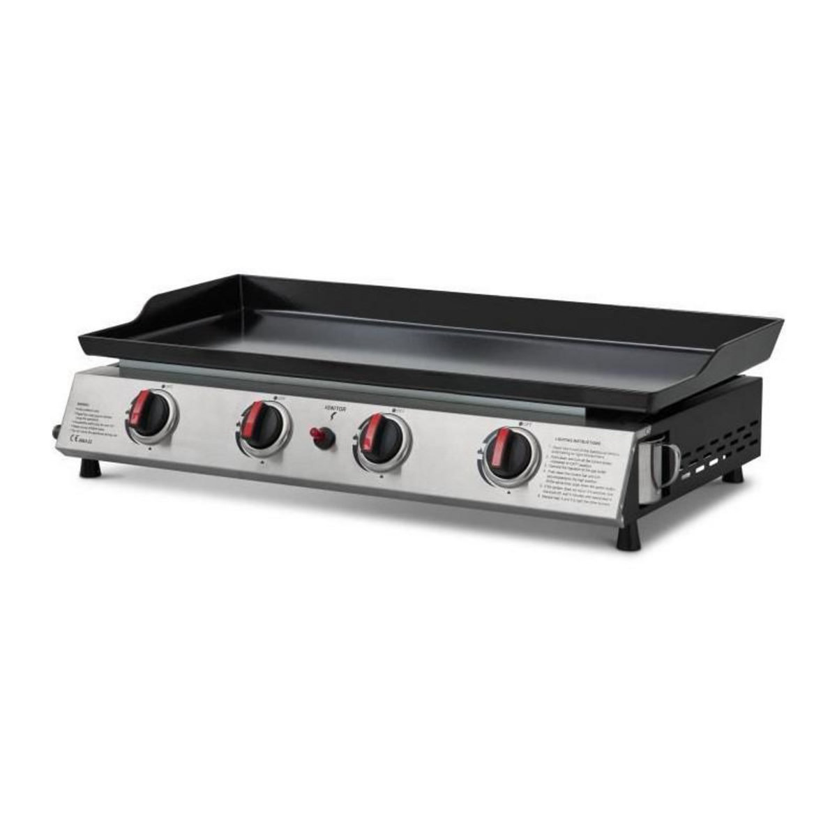 FAVEX Plancha gaz COOKINGBOX CALI - 4 feux