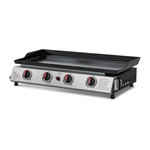 FAVEX Plancha gaz COOKINGBOX CALI - 4 feux