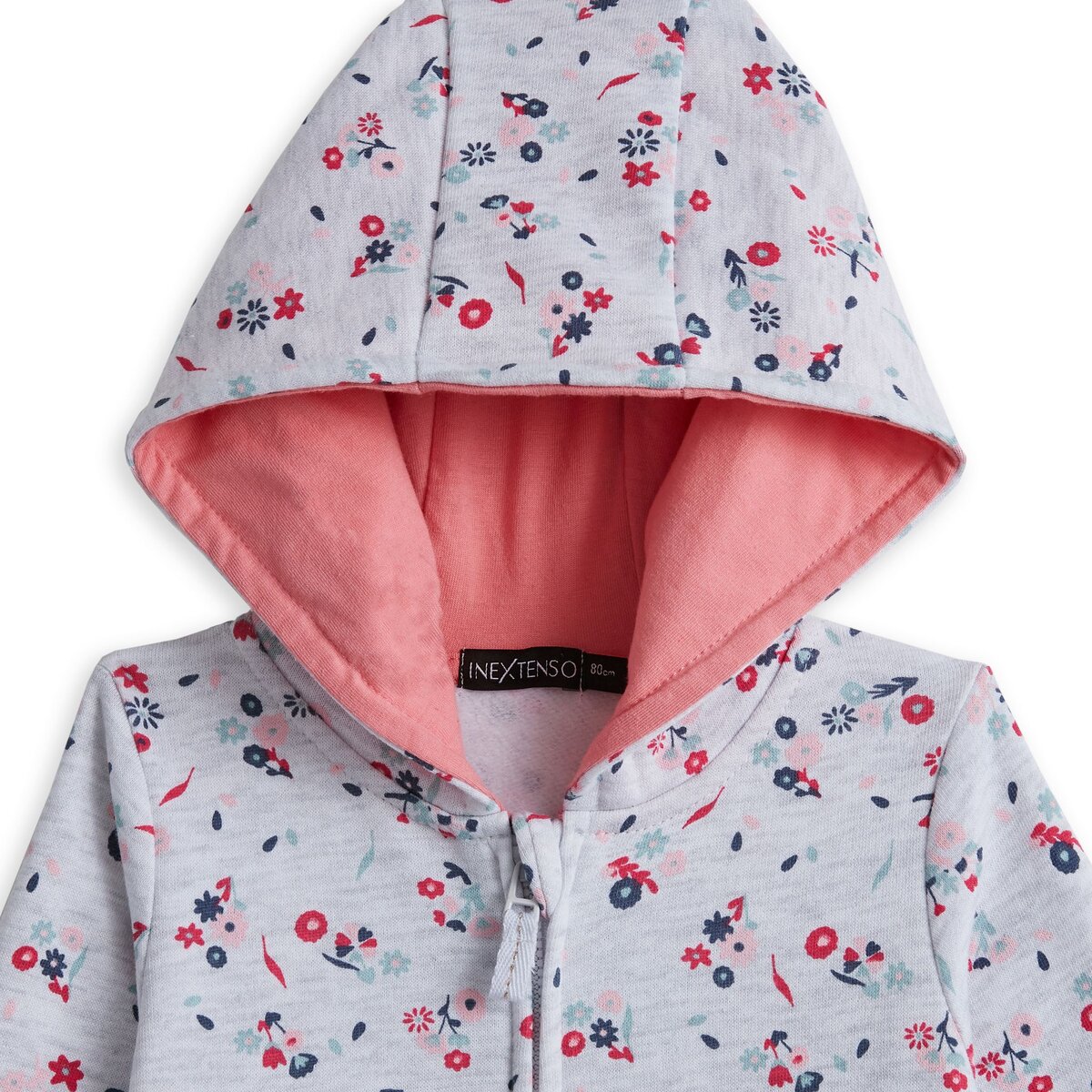 INEXTENSO Sweat zippé molleton bébé fille