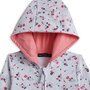 Voir la diapositive 2 : INEXTENSO Sweat zippé molleton bébé fille