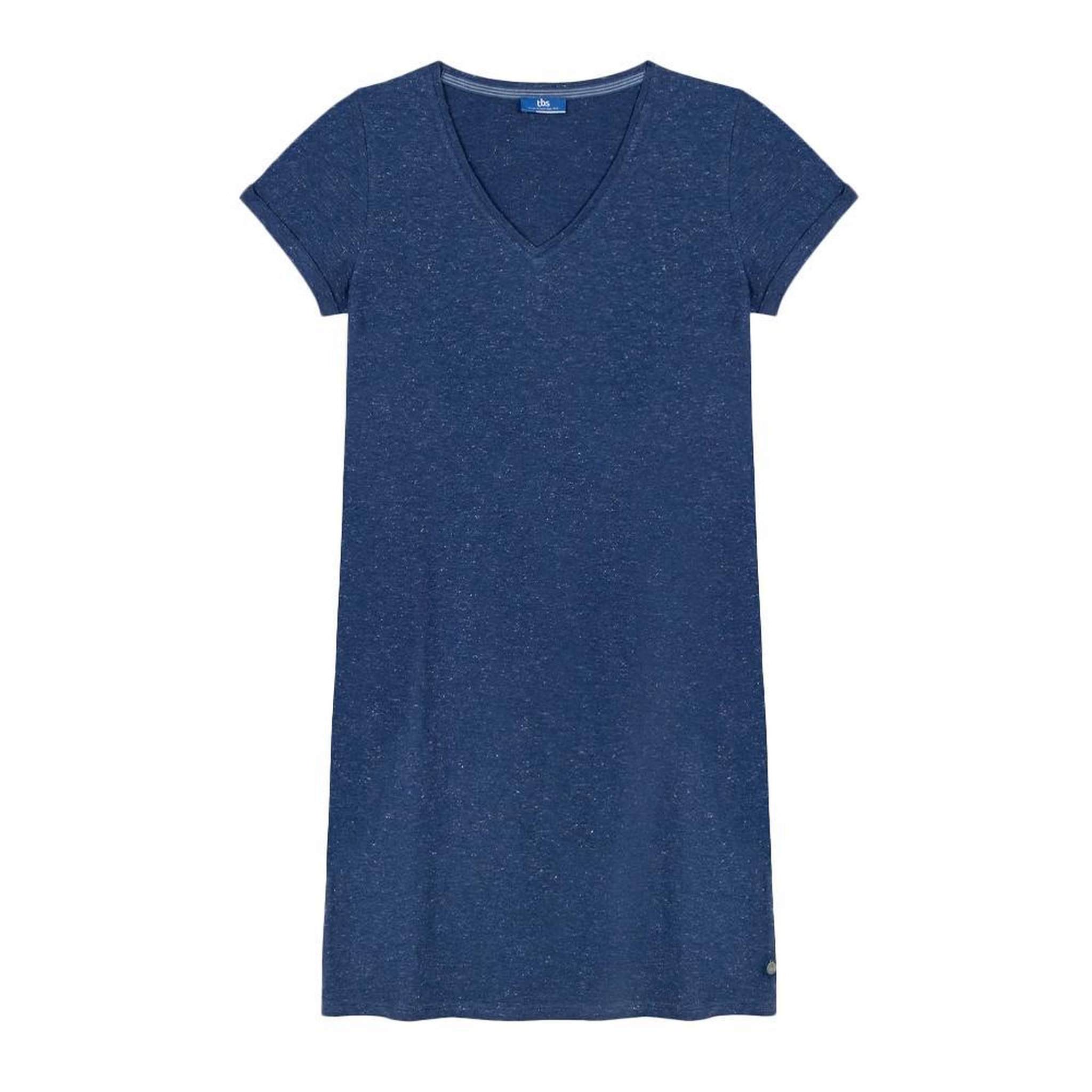 Voir la diapositive 2 : TBS Robe Bleu Femme TBS ADINAROB
