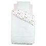 Voir la diapositive 3 : ATMOSPHERA Parure de lit enfant réversible voitures - 100% coton 57 fils/cm² - 140 x 200 cm