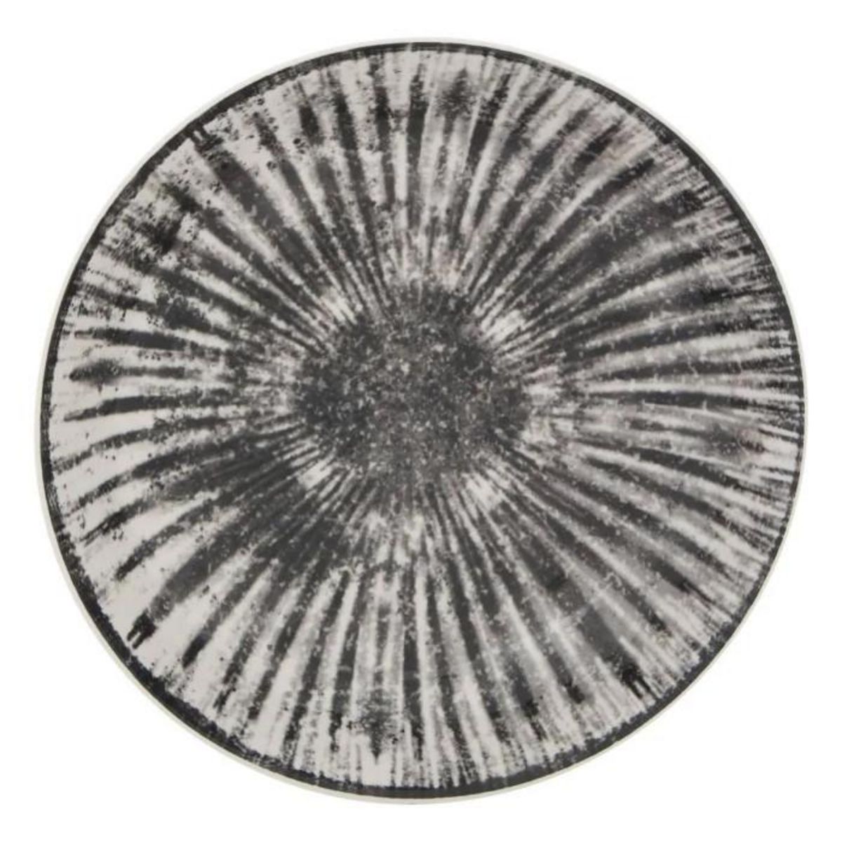 SECRET DE GOURMET Service de Table 12 Pièces  Lucie  26cm Gris