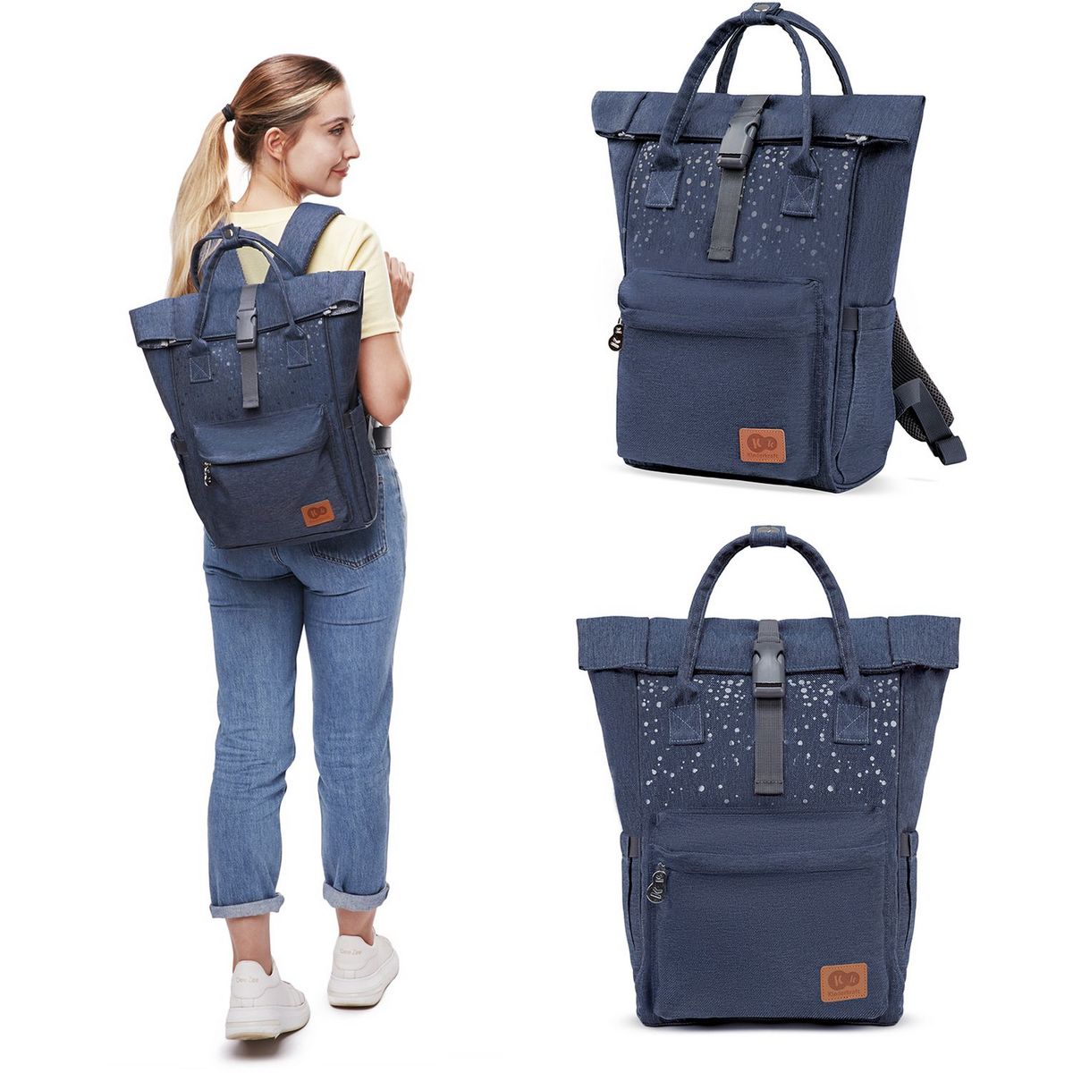 KINDERKRAFT Sac à langer Moonpack bébé 