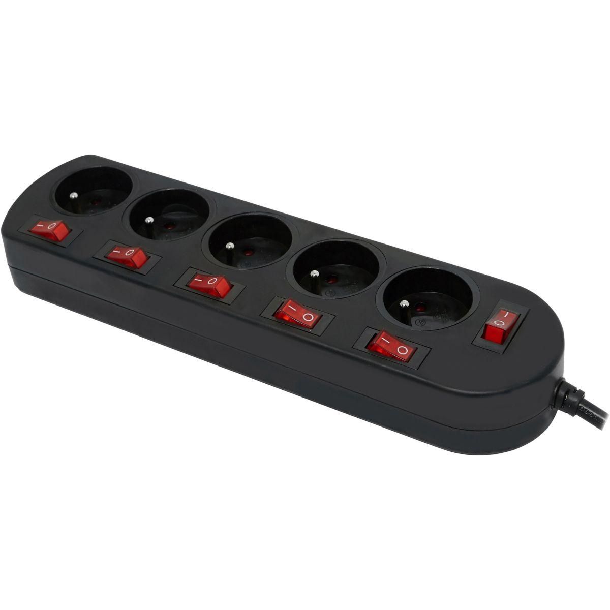 ESSENTIEL B Multiprise 5 prises multiswitch