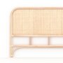 Voir la diapositive 6 : Rendez vous déco Tête de lit 140 cm en rotin naturel - Grace