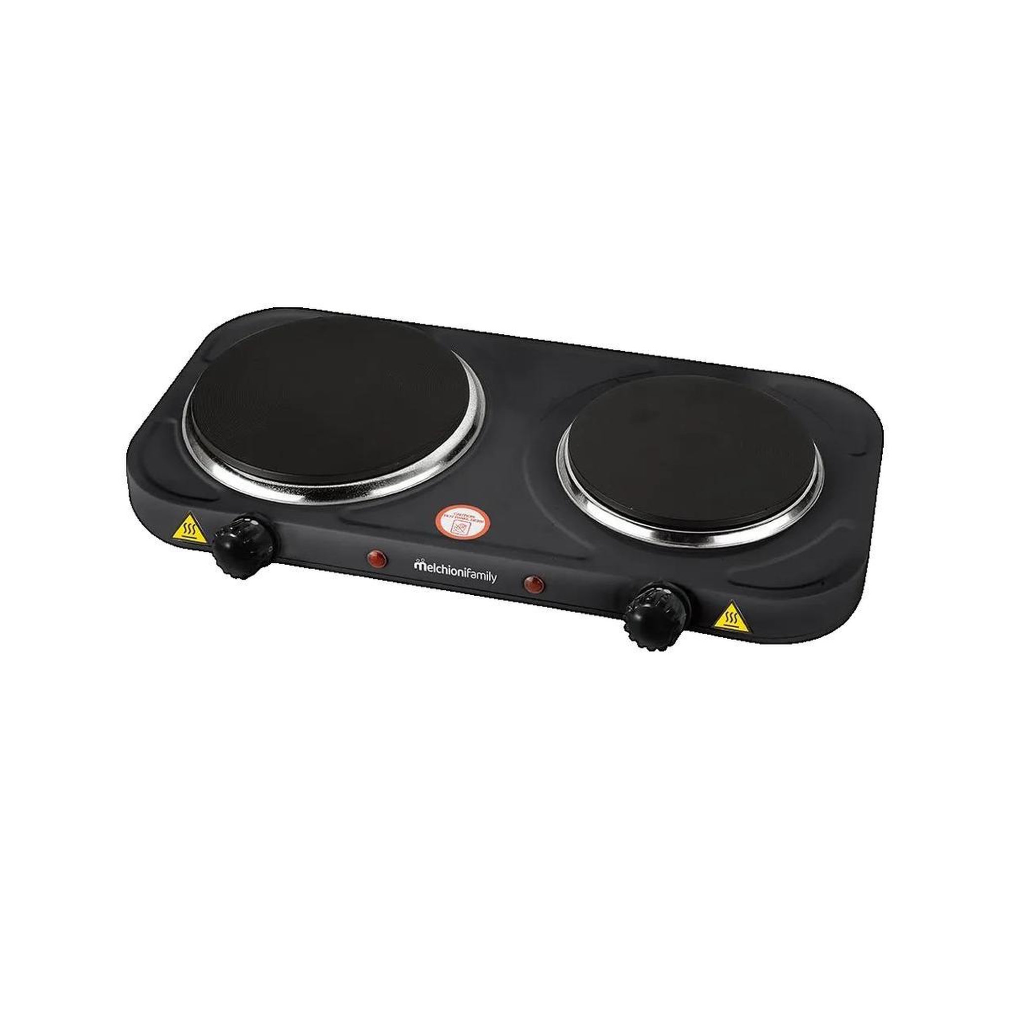 MELCHIONI FAMILY Cuisinière électrique melchioni-family COOK 2 avec deux plaques en fonte