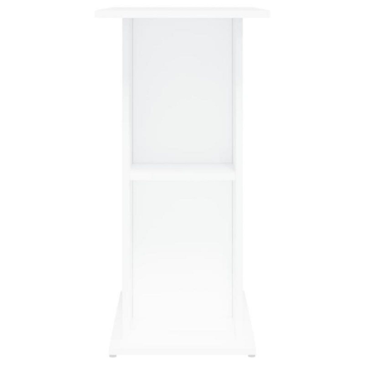 VIDAXL Support pour aquarium blanc 75x36x72,5 cm bois d ingénierie