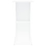 Voir la diapositive 5 : VIDAXL Support pour aquarium blanc 75x36x72,5 cm bois d ingénierie